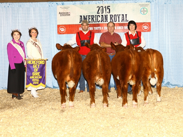 2015 American Royal Champion Get-of-Sire